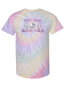 Stay Wild Moon Child T-shirt -SmartPrintsInk Designs