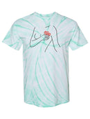 Flowers And Love T-shirt -SmartPrintsInk Designs