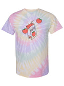 Peach Juice T-shirt -SmartPrintsInk Designs