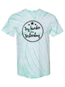 Try Harder Than Yesterday T-shirt -SmartPrintsInk Designs