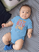 The Big One, Quote Bodysuit Baby's -SmartPrintsInk Designs