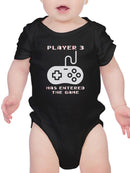 Player 3 Has Entered Bodysuit Baby's -SmartPrintsInk Designs