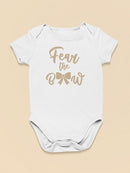 The Bow, Quote Bodysuit Baby's -SmartPrintsInk Designs