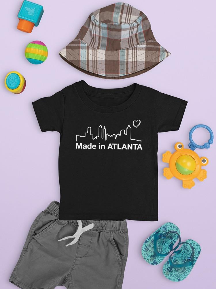Made In Atlanta Landscape T-shirt -SmartPrintsInk Designs