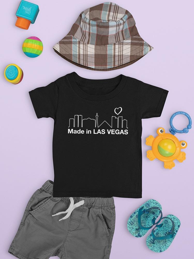 Made In Las Vegas Landscape T-shirt -SmartPrintsInk Designs