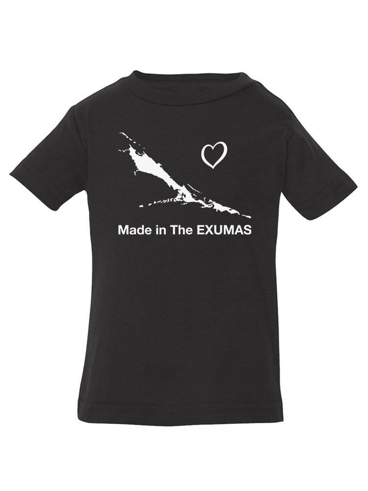 Made In The Exumas Quote T-shirt -SmartPrintsInk Designs