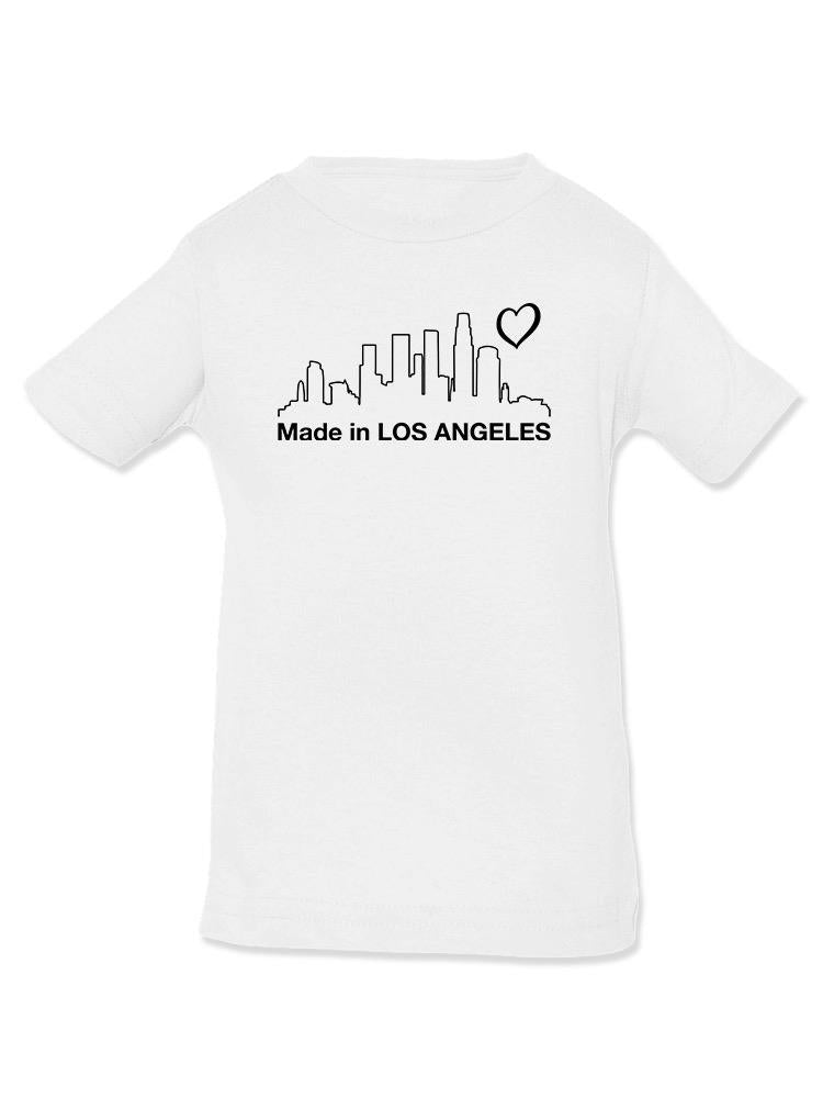 Made In Los Angeles Cityscape T-shirt -SmartPrintsInk Designs