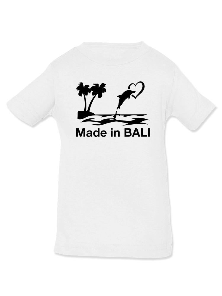 Made In Bali Dolphin. T-shirt -SmartPrintsInk Designs