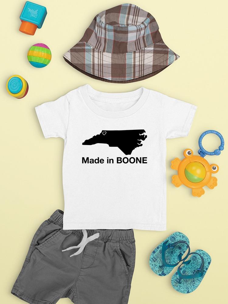 Made In Boone, Map T-shirt -SmartPrintsInk Designs