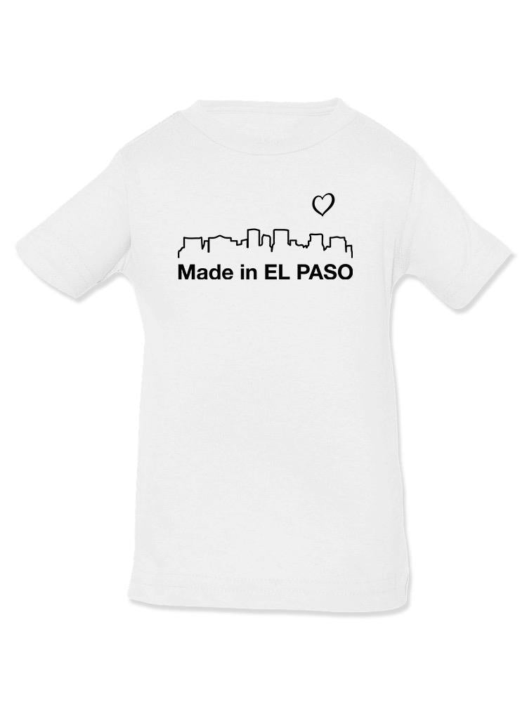 Made In El Paso. Landscape T-shirt -SmartPrintsInk Designs