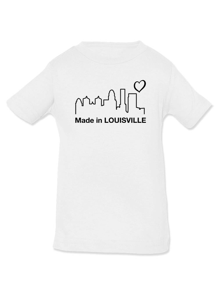 Made In Louisville. Landscape T-shirt -SmartPrintsInk Designs
