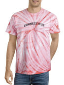 Connecticut Tie Dye Tee -SmartPrintsInk Designs
