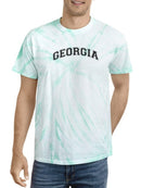 Georgia Tie Dye Tee -SmartPrintsInk Designs