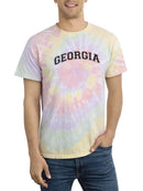 Georgia Tie Dye Tee -SmartPrintsInk Designs