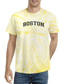 Boston Tie Dye Tee -SmartPrintsInk Designs