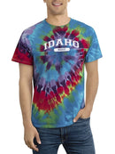 Boise Idaho Tie Dye Tee -SmartPrintsInk Designs