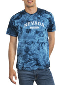 Carson City Nevada Tie Dye Tee -SmartPrintsInk Designs