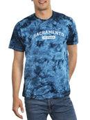 California Sacramento Tie Dye Tee -SmartPrintsInk Designs