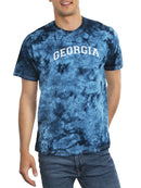 Georgia. Tie Dye Tee -SmartPrintsInk Designs