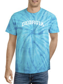 Georgia. Tie Dye Tee -SmartPrintsInk Designs