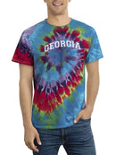 Georgia. Tie Dye Tee -SmartPrintsInk Designs