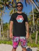 Stop Sign Melting Ice T-shirt -SmartPrintsInk Designs