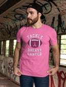 Tackle Breast Cancer T-shirt -SmartPrintsInk Designs