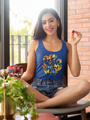 Butterflies. Racerback Tank -SmartPrintsInk Designs