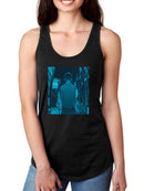 A Man In A City Racerback Tank -SmartPrintsInk Designs