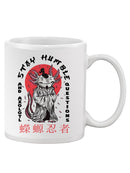Stay Humble Axolotl Mug -SmartPrintsInk Designs
