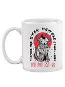 Stay Humble Axolotl Mug -SmartPrintsInk Designs