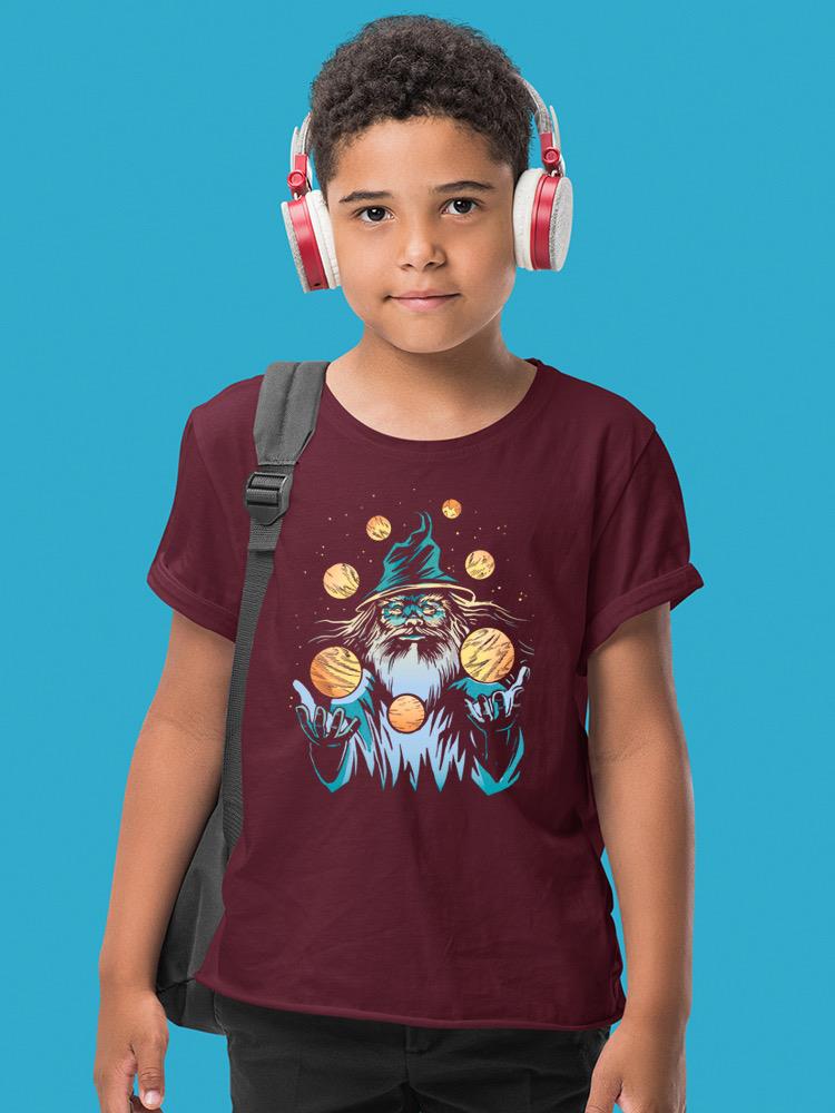 Planet Wizard T-shirt -SmartPrintsInk Designs