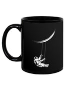 Swinging On The Moon Mug -SmartPrintsInk Designs