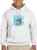 Halloween Shark Skeleton Hoodie or Sweatshirt -SmartPrintsInk Designs
