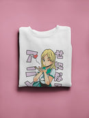 Be Happy And Watch Anime Hoodie or Sweatshirt -SmartPrintsInk Designs