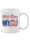 The Beer Of The Free Mug -SmartPrintsInk Designs