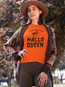 Hallo-Queen T-shirt -SmartPrintsInk Designs