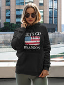 Let's Go Brandon. Hoodie  -SmartPrintsInk Designs