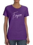 Forgiven T-shirt -SmartPrintsInk Designs