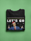 Let's Go Brandon Quote Sweatshirt -SmartPrintsInk Designs
