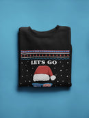 Let's Go Brandon! Christmas Sweatshirt -SmartPrintsInk Designs