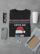 Let's Go Brandon! Christmas T-shirt -SmartPrintsInk Designs