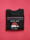 Let's Go Brandon! Christmas Sweatshirt -SmartPrintsInk Designs