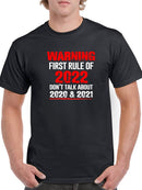 The First Rule Of 2022 T-shirt -SmartPrintsInk Designs