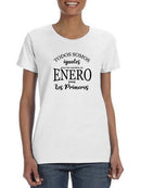 The Ones Born In January T-shirt -SmartPrintsInk Designs