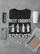 Best Friends Forever. T-shirt -SmartPrintsInk Designs