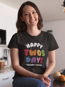 Happy Twosday! T-shirt -SmartPrintsInk Designs