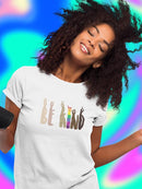 Be Kind Hand Signs T-shirt -SmartPrintsInk Designs