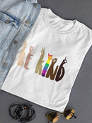 Be Kind Hand Signs T-shirt -SmartPrintsInk Designs