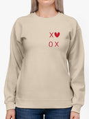 Xo Ox Sweatshirt -SmartPrintsInk Designs
